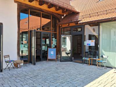 Außenansicht des Quartiersbüros St. Georgen